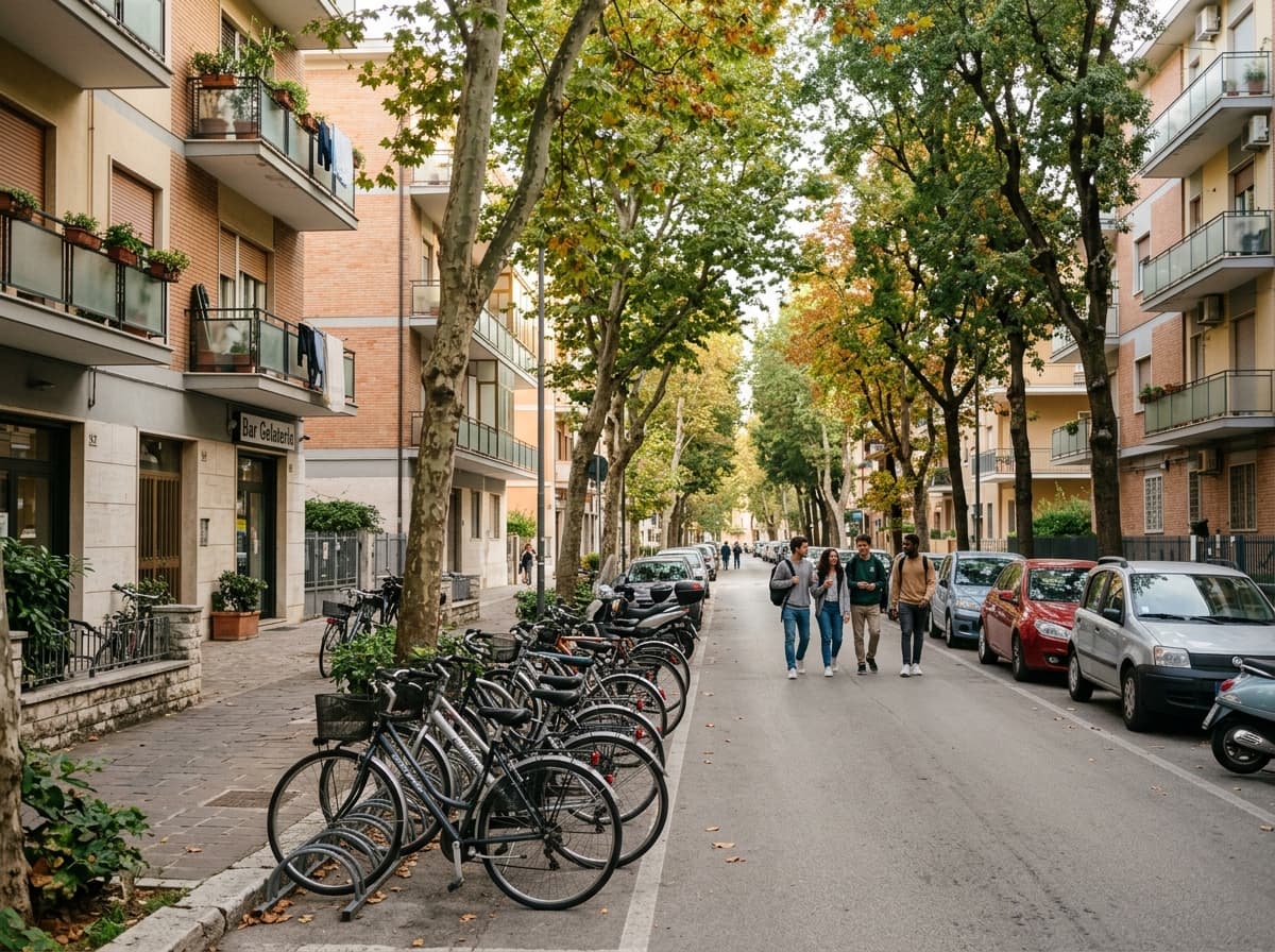 Residential neighbourhood ideal for out-of-town students in Pescara